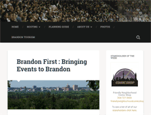 Tablet Screenshot of brandonfirst.com